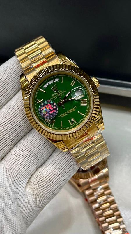 ROLEX | DAYDATE | ROSE GOLD WITH CHOCO DIAL | AUTOMATIC MOVEMENT