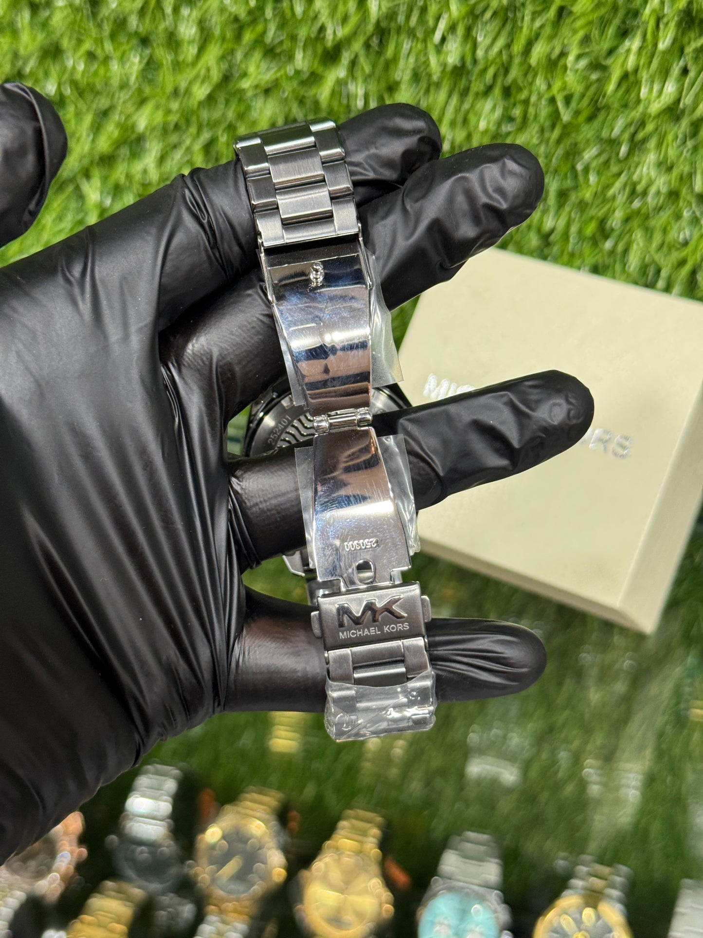 MICHAEL KORS | MK-9163 | ORIGINAL| ROTATING BEZEL | QUARTZ MOVEMENT|