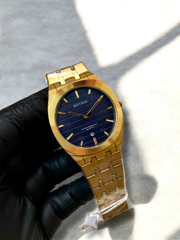 BESTWIN | GUCCI STYLE | SLIMMEST | ORIGINAL| QUARTZ | SILVER WITH WHITE |  BUTTERFLY LOCK