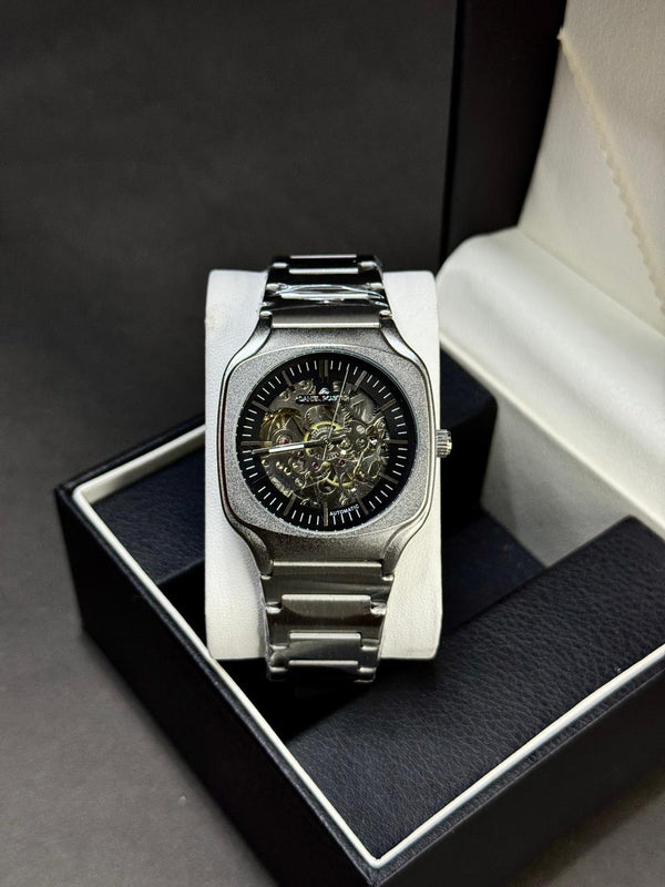 DANIEL POWTER | AUTOMATIC | MATTE SILVER WITH GREEN  | ORIGINAL