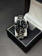 TAG HEUER AQUARACER | AUTOMATIC| MASTER CLONE | MATTE SILVER WITH BLK |  ROTATING BEZEL