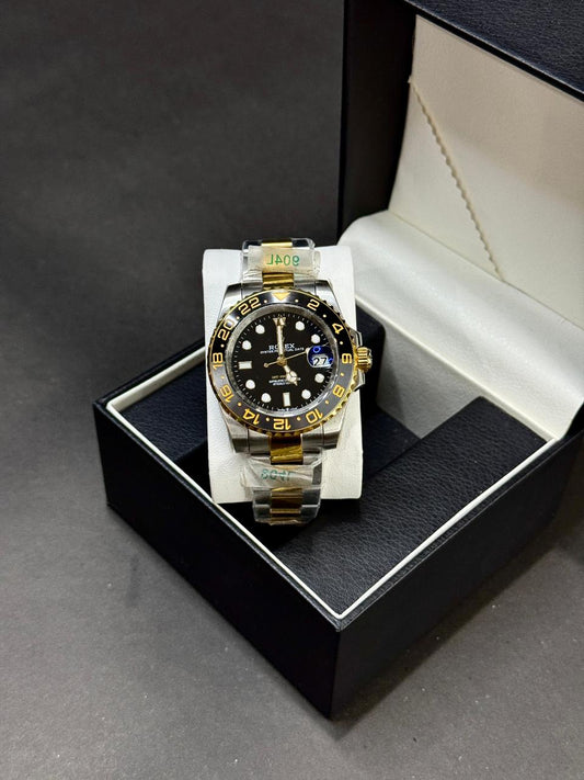 ROLEX SUBMARINER | AUTOMATIC | MASTER CLONE | TWO TONE WITH BLK