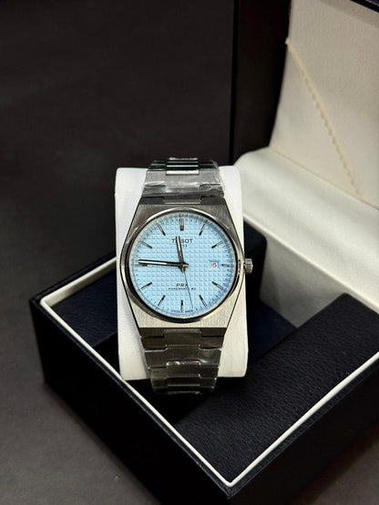 TISSOT PRX  | AUTOMATIC | MASTER CLONE | SILVER WITH BLK