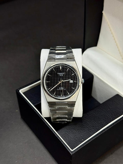 TISSOT PRX  | AUTOMATIC | MASTER CLONE | SILVER WITH BLK