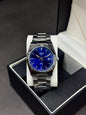 TISSOT PRX | QUARTZ | PLAIN DIAL | SILVER WITH BLUE | MASTER LOCK | PREMIUM QUALITY