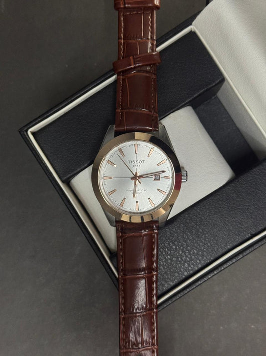 TISSOT GENTLEMAN STRAP | QUARTZ | TWO TONE WITH WHITE